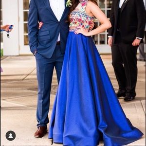 Sherri Hill Two Piece Prom Dress